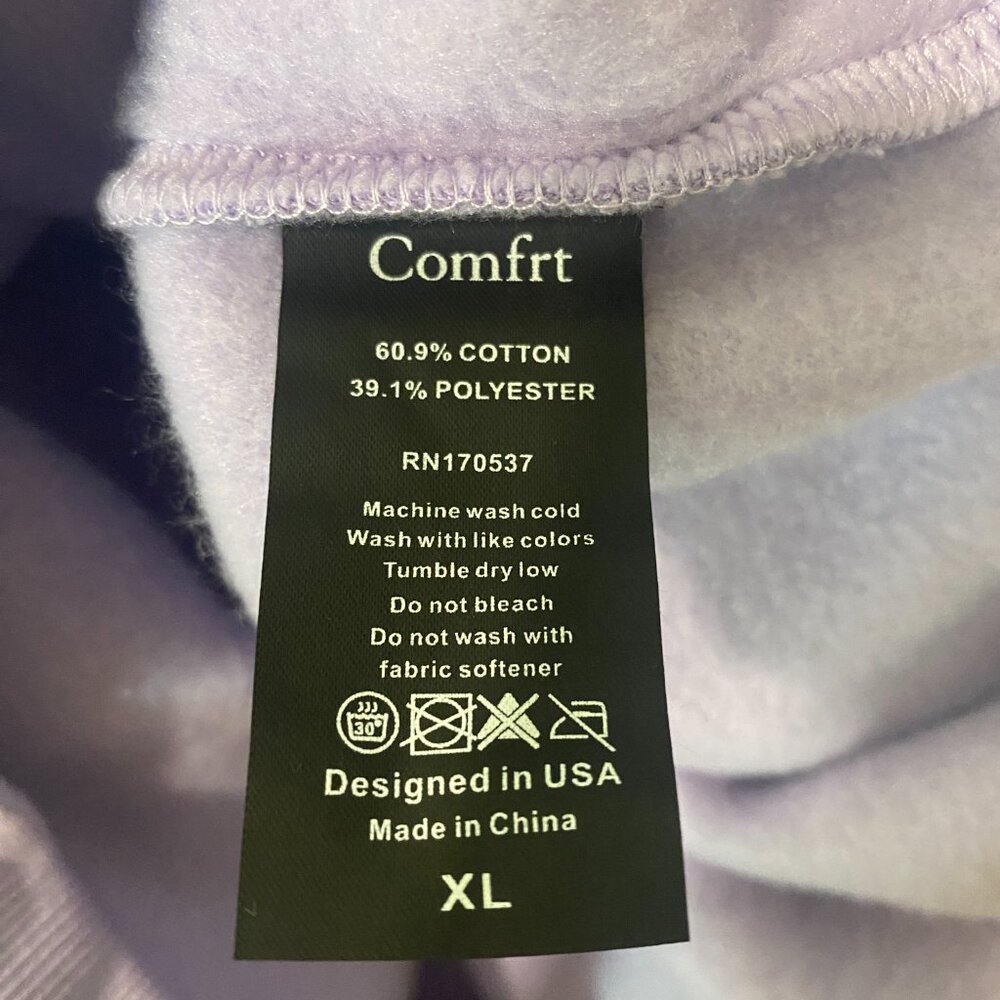 🗝️VIRAL🗝️Comfrt Set - Shorts & Sweater - Purple Pastel Collection - Picture 5 of 13
